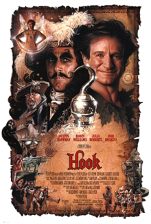 Poster tayangan pawagam filem Hook