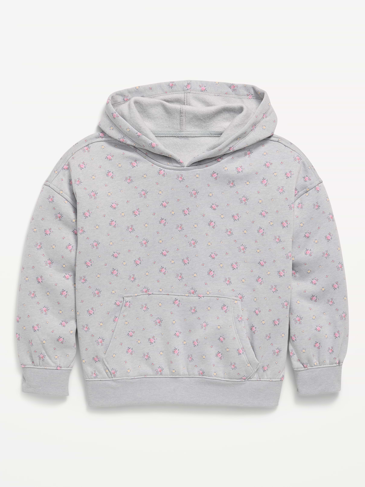 Image number 1 showing, Oversized Graphic Pullover Hoodie for Girls