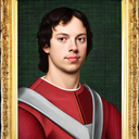 AI Generated Image in style of Portrait in the style of Raphael