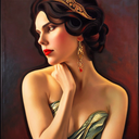 AI Generated Image in style of Fantasy Singer