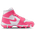 Jordan AJ 1 Mid Cleats - Boys' Grade School Digital Pink/White
