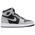 Jordan Retro 1 High OG - Boys' Grade School White/Black/Grey