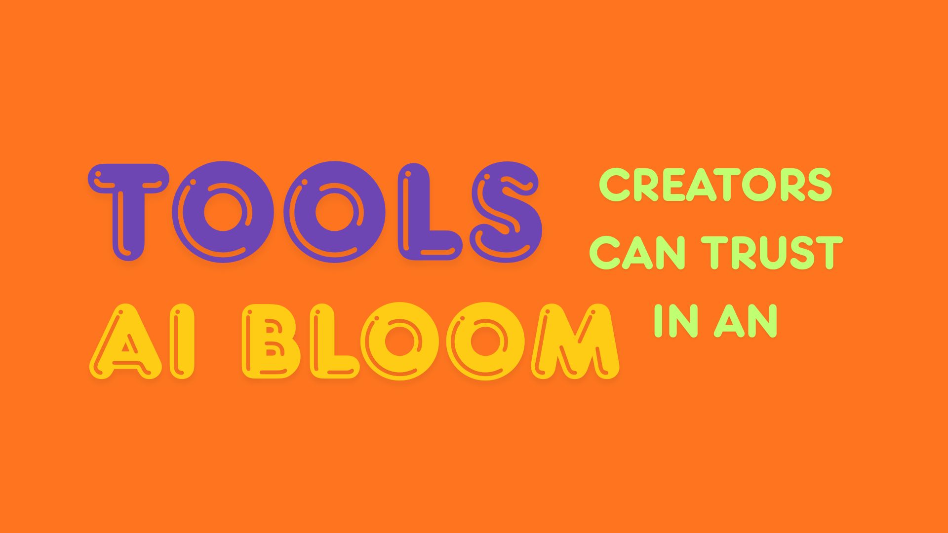 The Tools Creators Can Actually Trust in an AI Video Boom