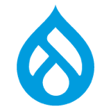 Logo of the Drupal project, which uses Symfony packages